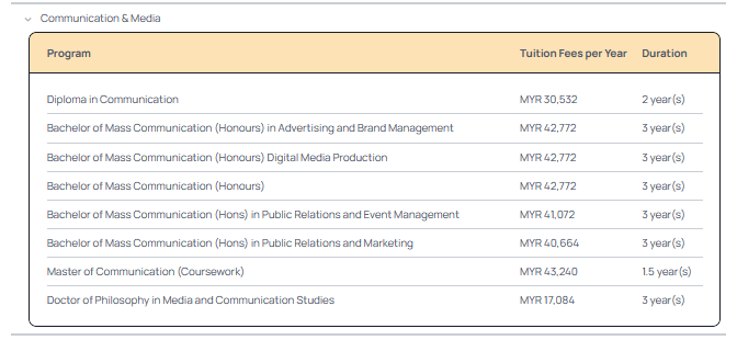 STUDY AT taylor's university malaysia