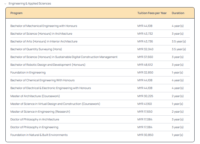 STUDY AT taylor's university malaysia