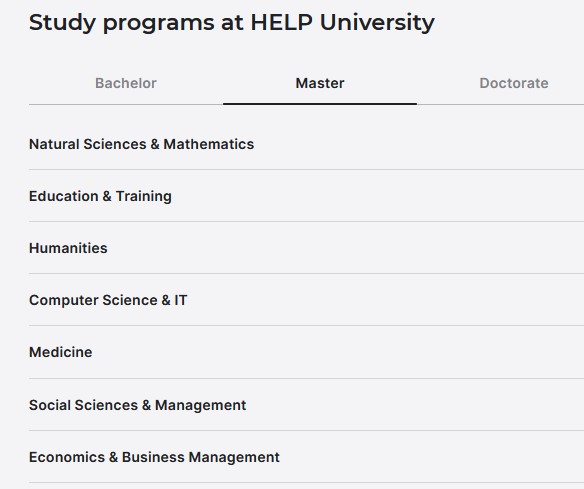 HELP University MALAYSIA