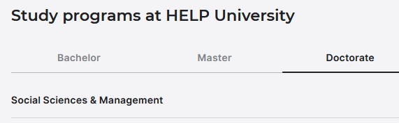 HELP University MALAYSIA